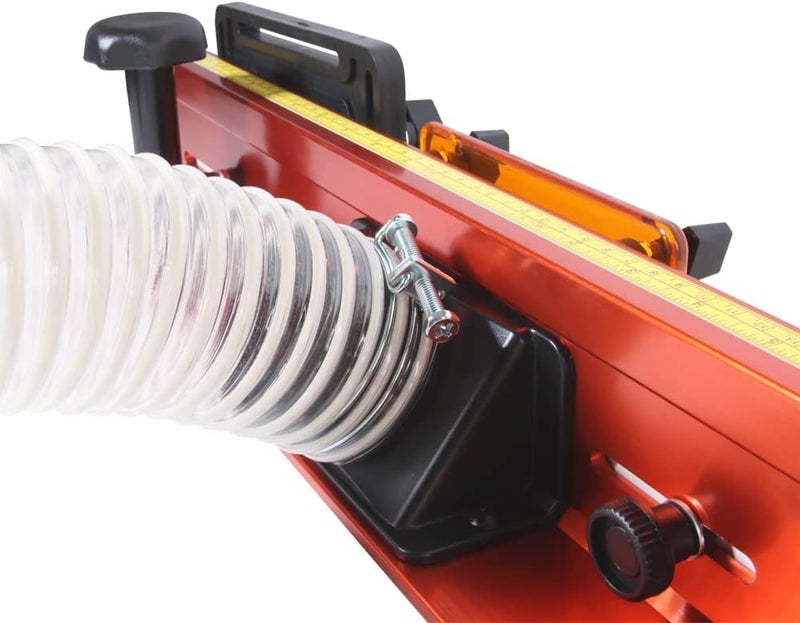 O'SKOOL 32 Inches Long Router Table Fence System with Feather Board, Bit Guard, Adjustable Stop and Dust Port - Image 5